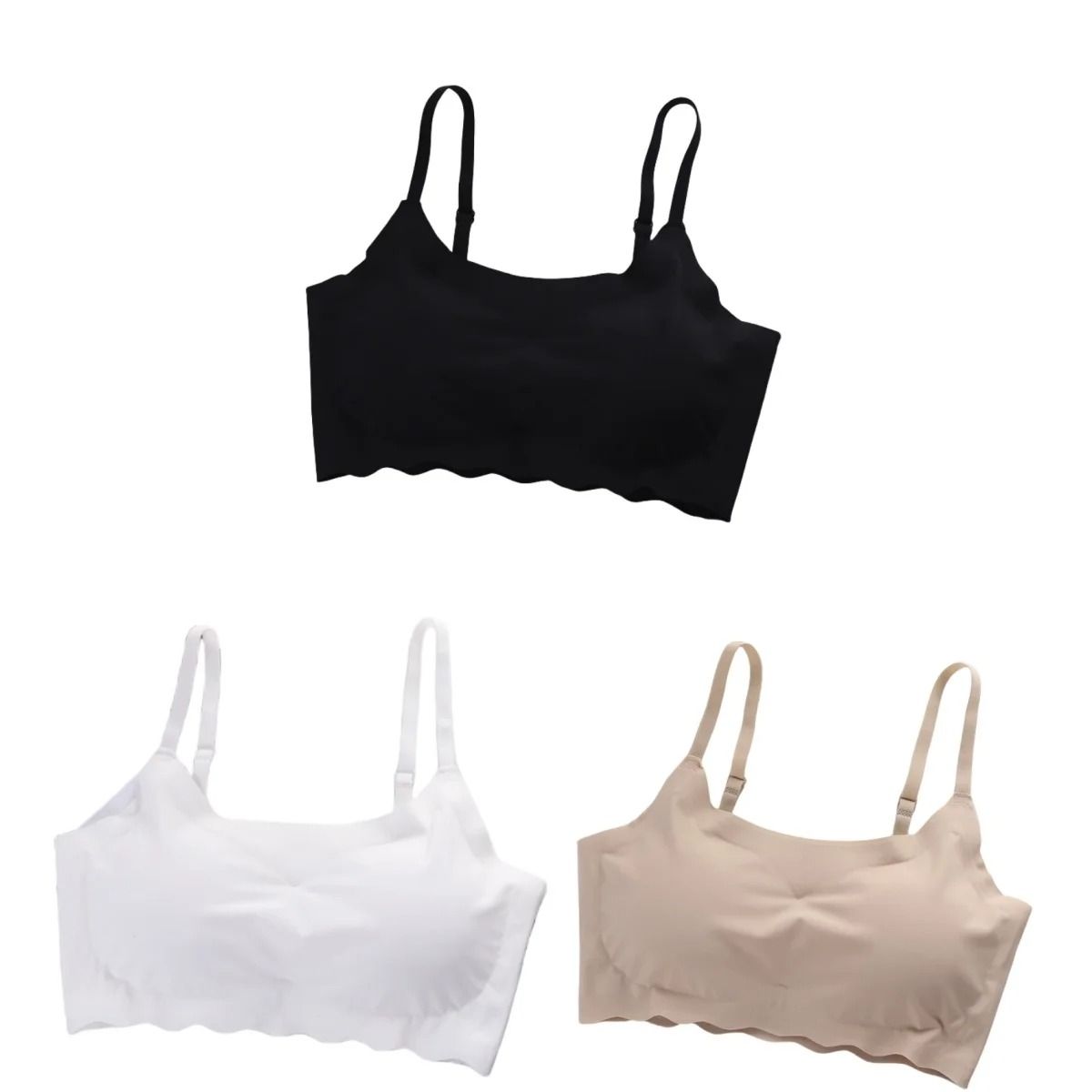 Seamless Push Up Bra Set For Women 3 Piece Pack 7