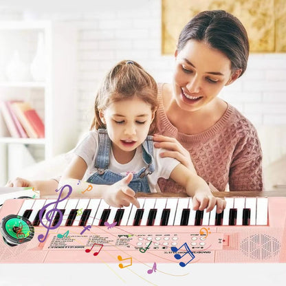 37 Keys Kids Electronic Piano Keyboard With Microphone  Educational Musical Toy For Boys And Girls 1