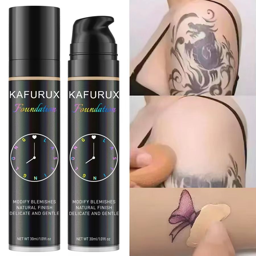 8Color Liquid Foundation  Waterproof Korean Makeup Base With Full Coverage Concealer 3