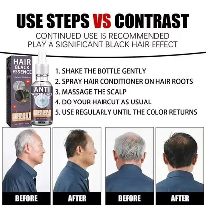 Natural Gray Hair Restoring Serum  White Hair Treatment To Revive Original Color In 7 Days 2
