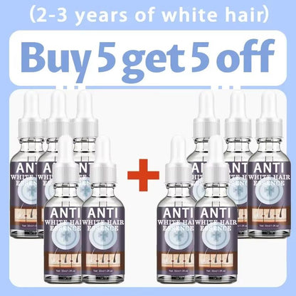 Natural Gray Hair Restoring Serum  White Hair Treatment To Revive Original Color In 7 Days 8