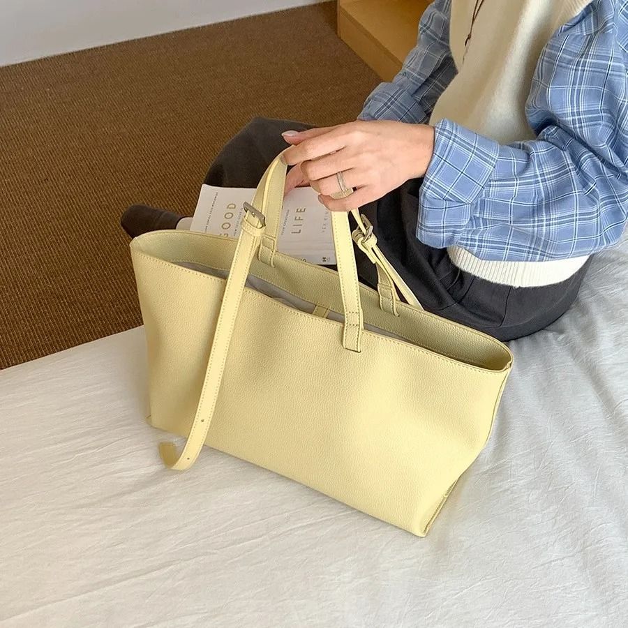 Elegant PU Leather Tote Bag For Women 3