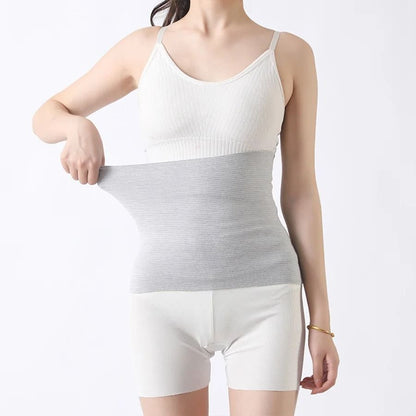 Womens Solid Color Knitted Stomach And Abdominal Belt 7