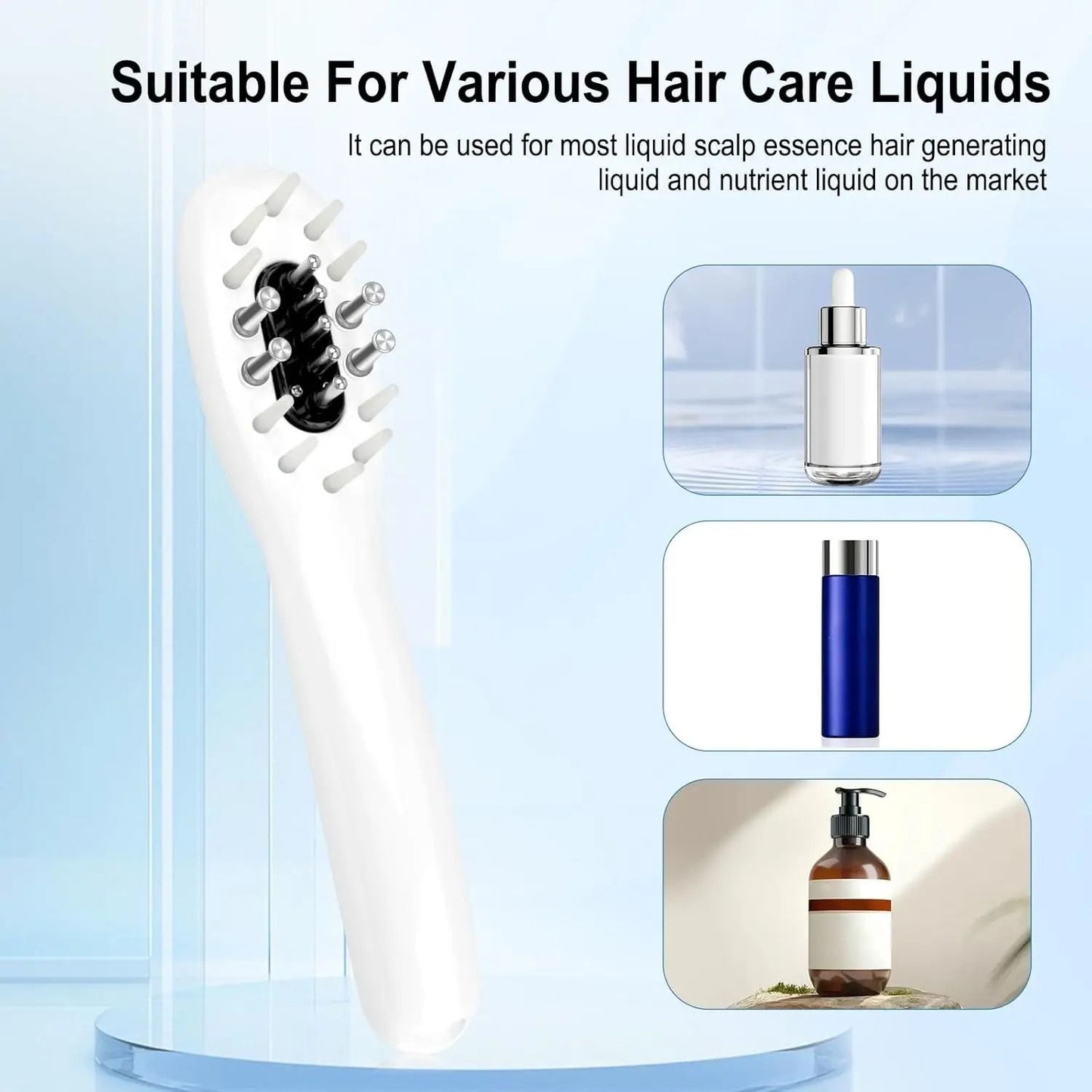 3 In 1 EMS Hair Growth Massage Comb With Red And Blue Light Therapy And Oil Dispenser 4