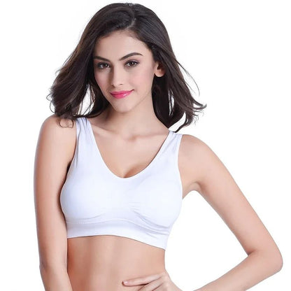 3Pcs Seamless Push Up Bra Set With Removable Pads 2