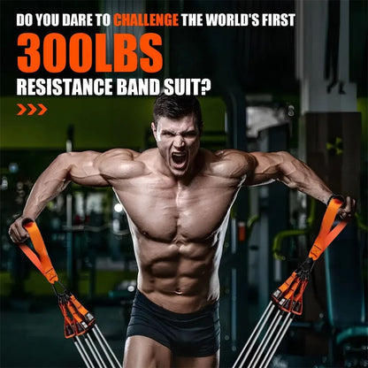 Advanced Resistance Belt Set With Handles For Strength Training And Home Gym Workouts 1