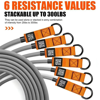 Advanced Resistance Belt Set With Handles For Strength Training And Home Gym Workouts 3