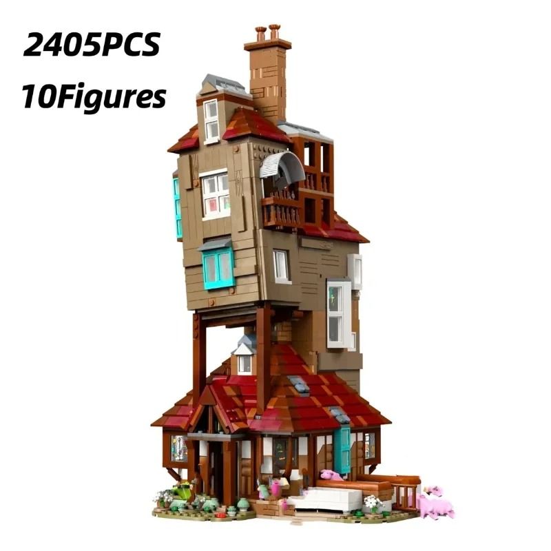 76437 The Burrow 2405 Piece Building Blocks Model Kit 1