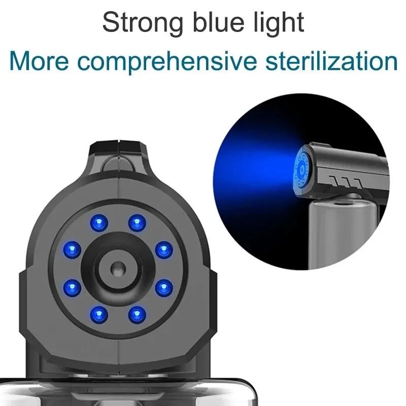 Nano Blue Light Steam Spray Disinfection Gun USB Portable Sanitizer Sprayer 1