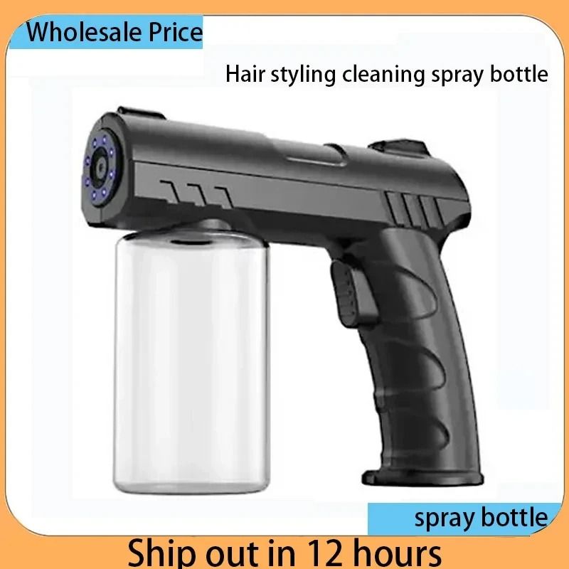 Nano Blue Light Steam Spray Disinfection Gun USB Portable Sanitizer Sprayer 5
