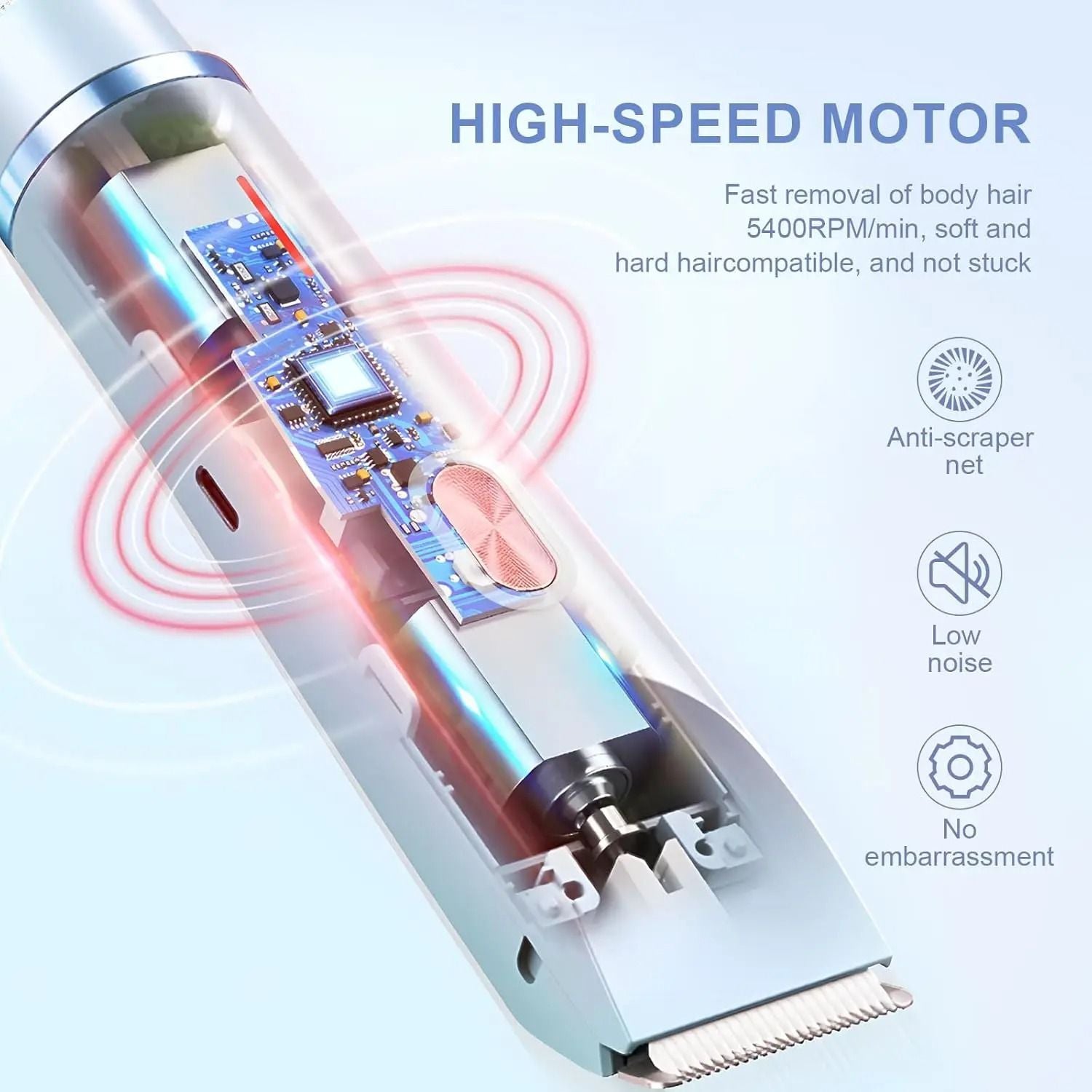 Painless Body Epilator Razor For Women 2