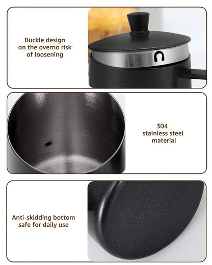 Stainless Steel Gooseneck Drip Kettle For Coffee And Tea 4