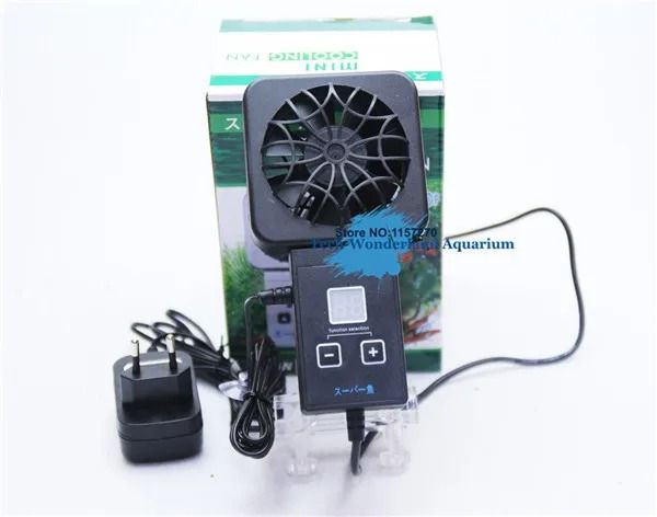 Clip On Mini Aquarium Cooling Fan With Auto Temperature Sensor 1