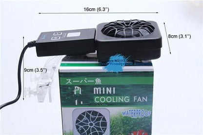 Clip On Mini Aquarium Cooling Fan With Auto Temperature Sensor 4