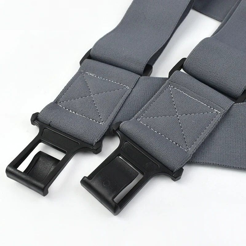 Smart Mens Suspenders Elastic X Type Wide Work Sport Braces 2