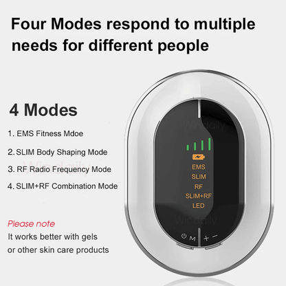 EMS RF Body Slimming Massager With LED Therapy For Fat Burning And Cellulite Reduction 1