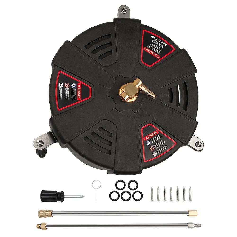 Patio Pressure Washer Surface Cleaner With Quick Connector 1