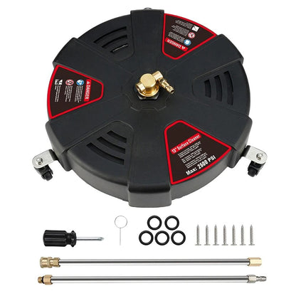 Patio Pressure Washer Surface Cleaner With Quick Connector 3