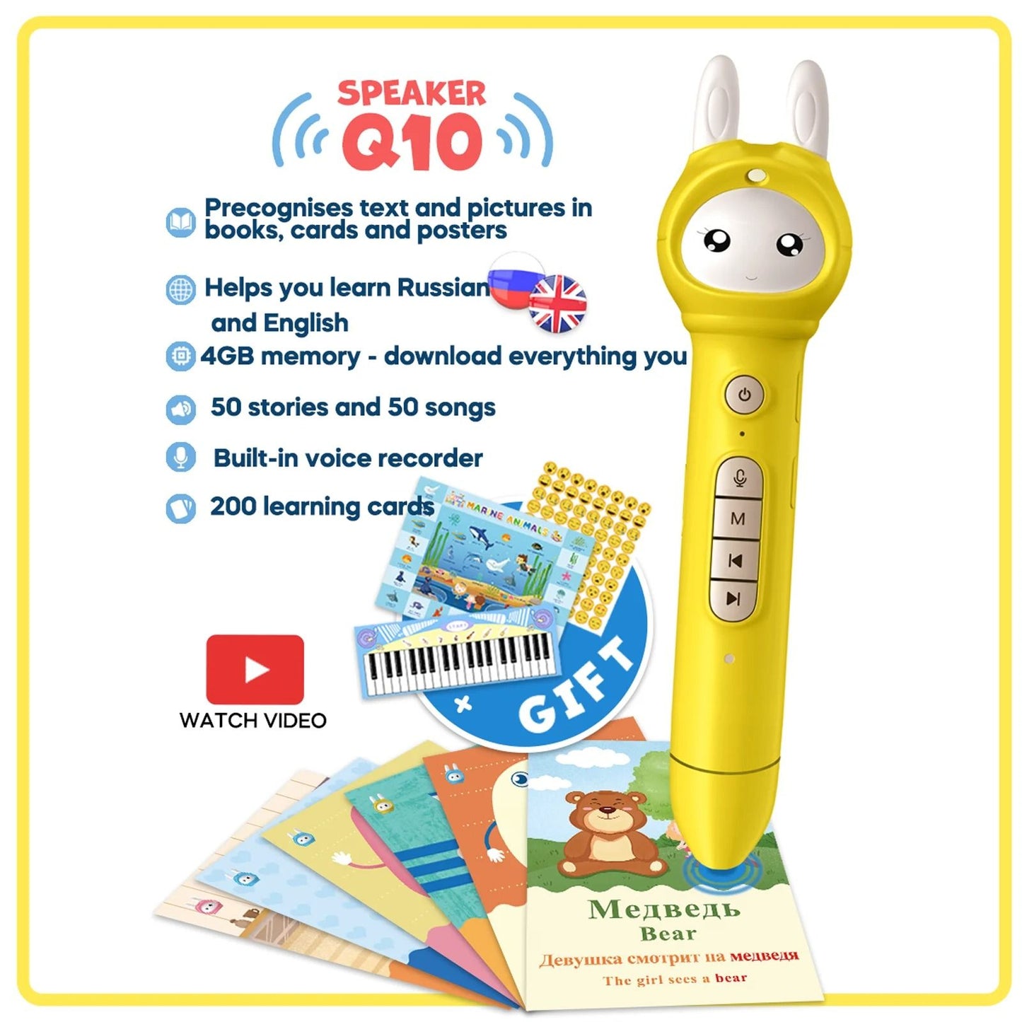 Talking Language Learning Book For Toddlers Ages 06 7