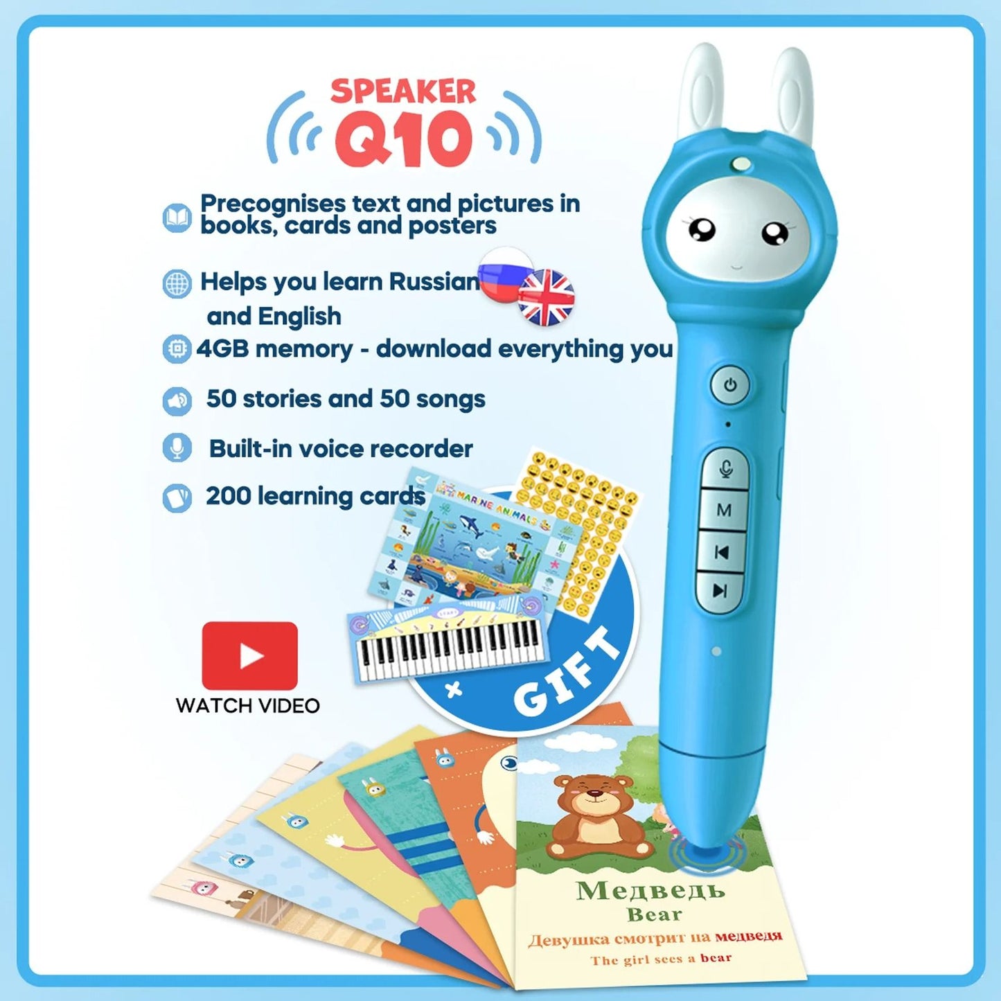 Talking Language Learning Book For Toddlers Ages 06 6