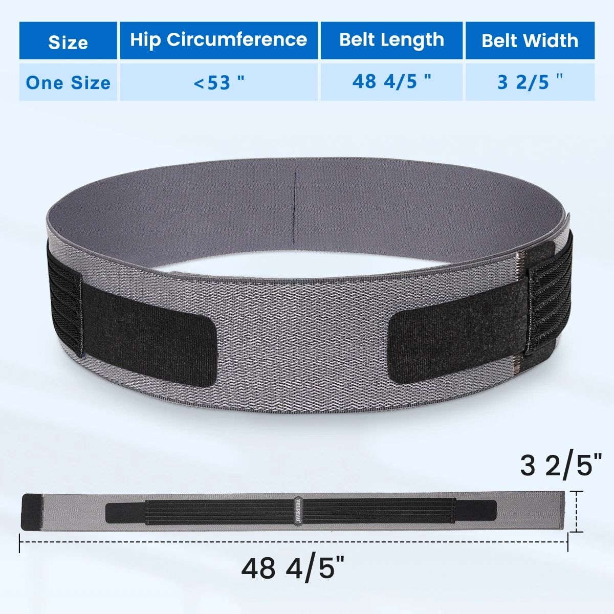 Supportive Sacroiliac Hip Belt For Back Pain And Recovery 1