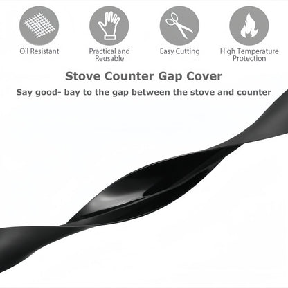Silicone Gap Seal Strip For Kitchen Stove Counter 2