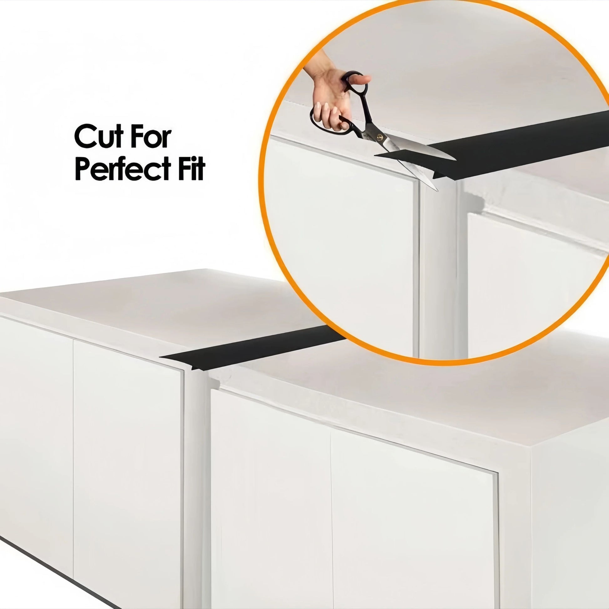 Silicone Gap Seal Strip For Kitchen Stove Counter 5