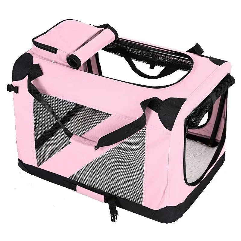Folding Travel Pet Cage Kennel For Dogs And Cats 11