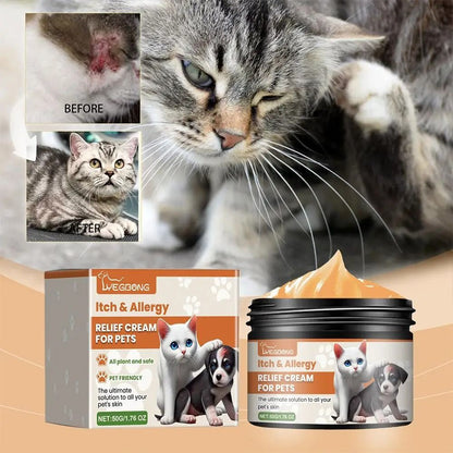 Pet Anti Itch Skin Soothing Recovery Cream Herbal Nourishing Treatment 3