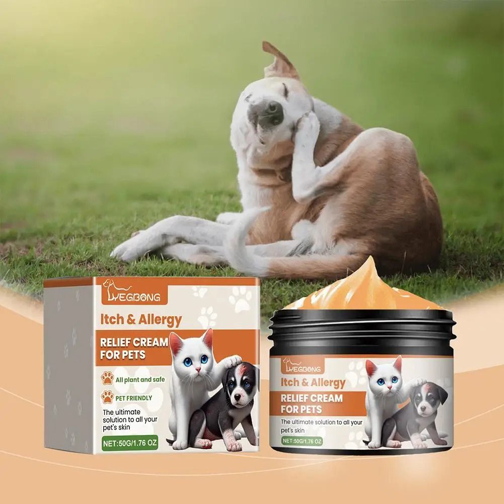 Pet Anti Itch Skin Soothing Recovery Cream Herbal Nourishing Treatment 4