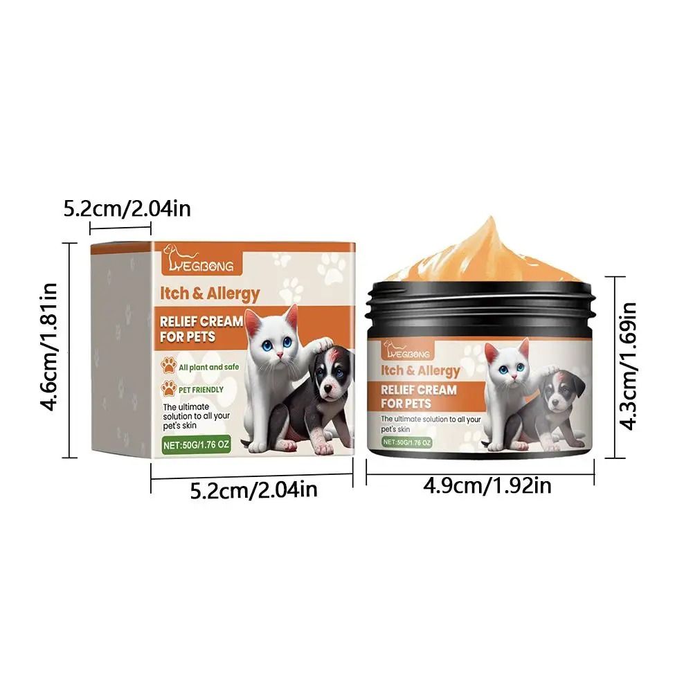 Pet Anti Itch Skin Soothing Recovery Cream Herbal Nourishing Treatment 5