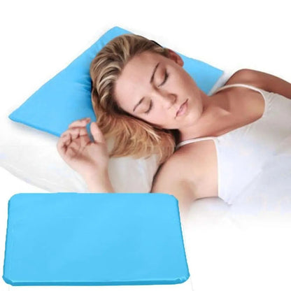 Cooling Gel Pillow Insert Summer Ice Therapy Sleep Aid 4