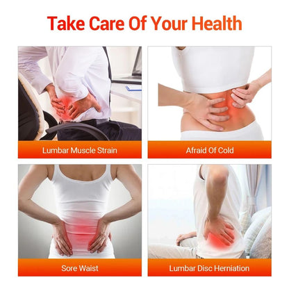 Adjustable Tourmaline Self Heating Magnetic Therapy Lumbar Support Belt For Back Pain Relief And Po 2