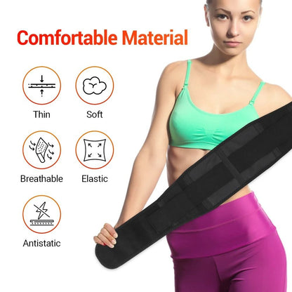 Adjustable Tourmaline Self Heating Magnetic Therapy Lumbar Support Belt For Back Pain Relief And Po 5