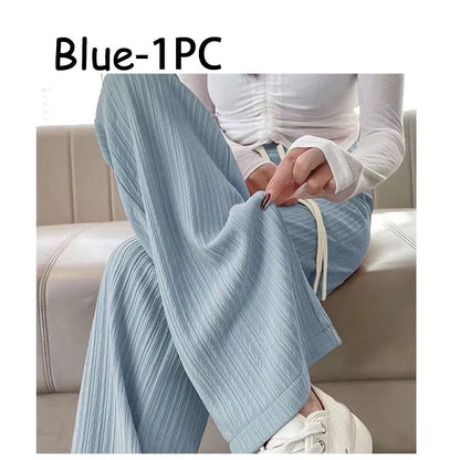 2025 HighWaist Bubble Cloud Puff Pants  Draped WideLeg  Narrow Straight Fit 9