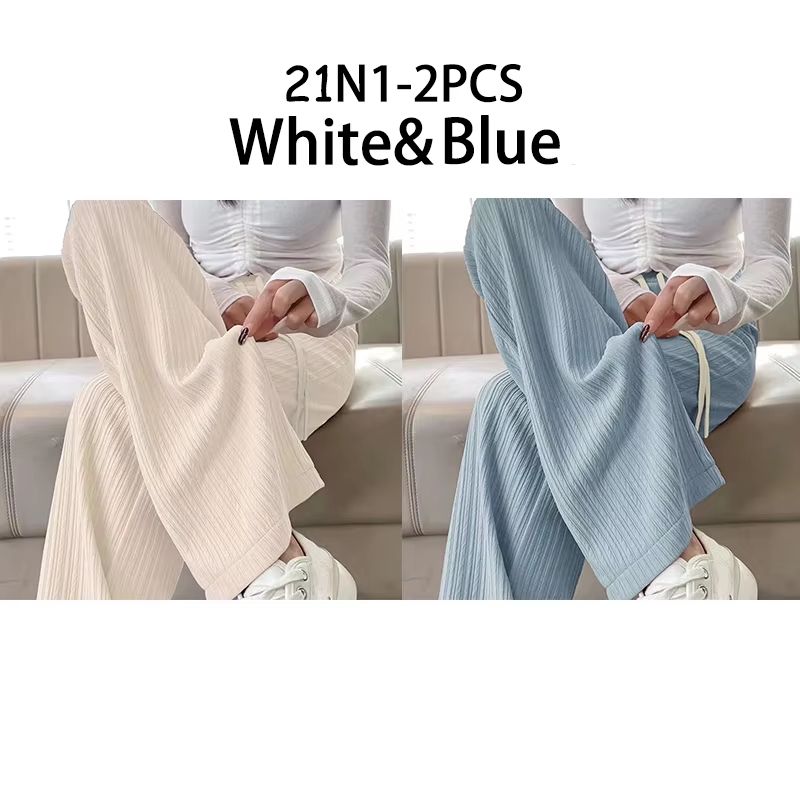 2025 HighWaist Bubble Cloud Puff Pants  Draped WideLeg  Narrow Straight Fit 14