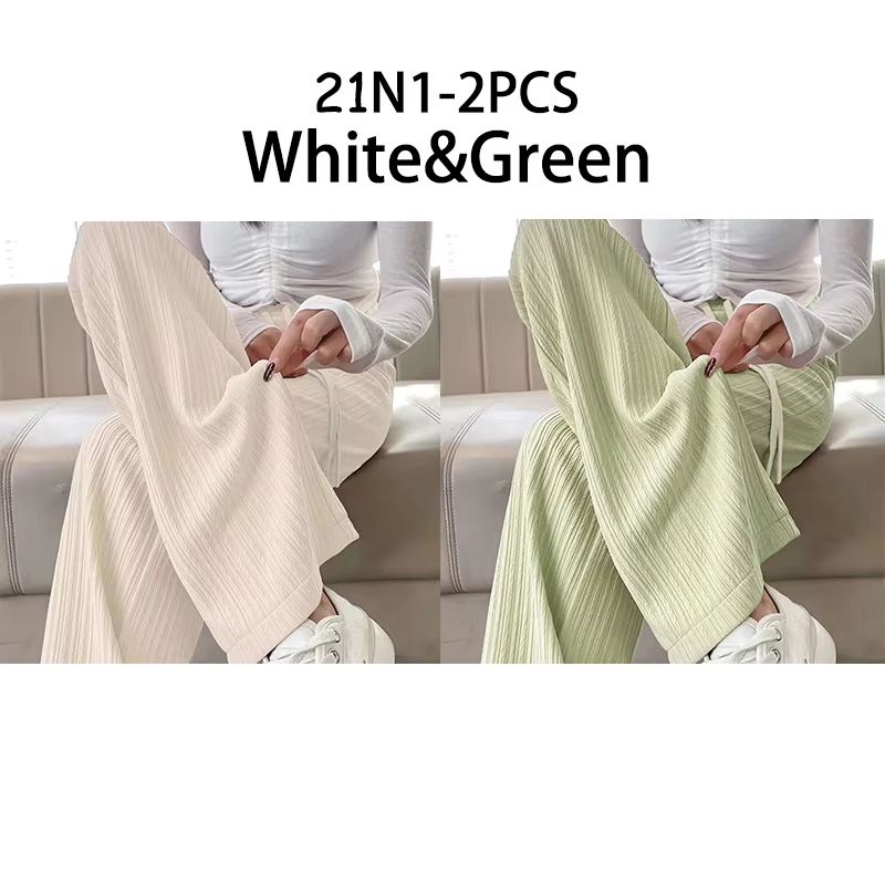 2025 HighWaist Bubble Cloud Puff Pants  Draped WideLeg  Narrow Straight Fit 15