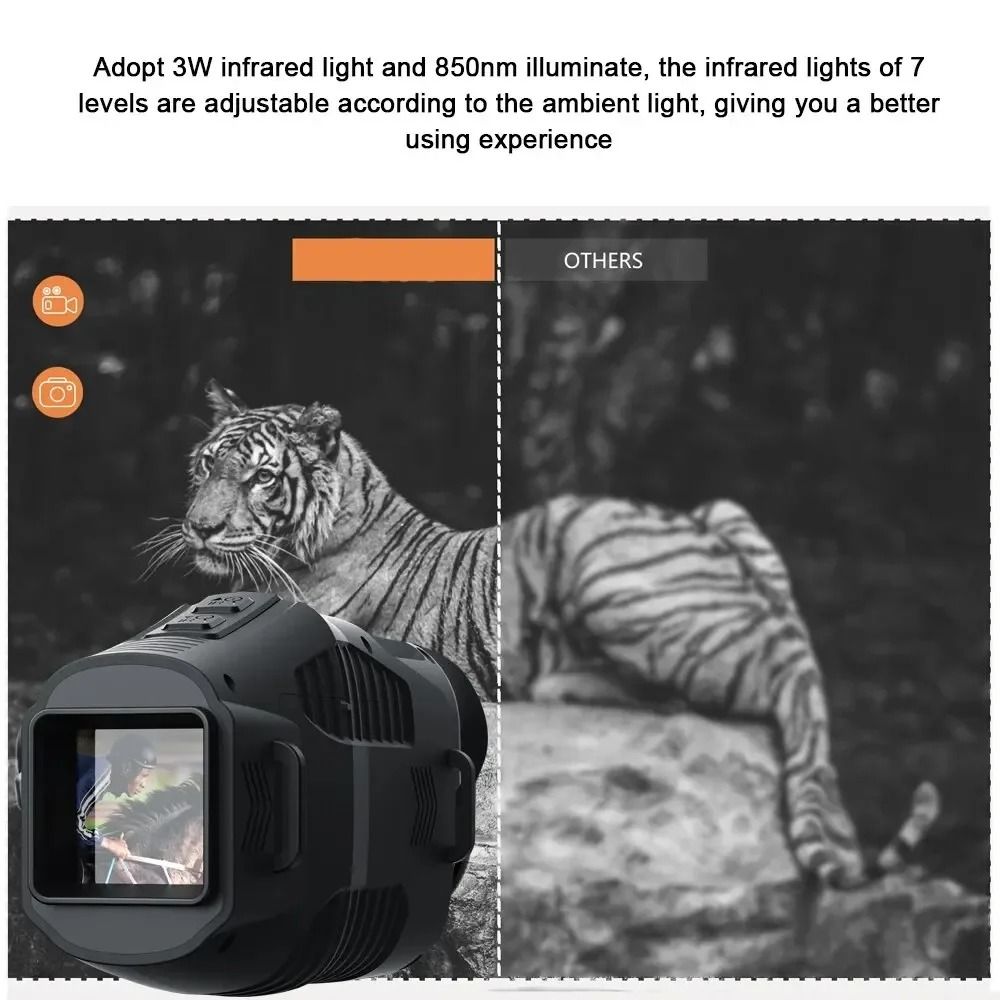 R11 Infrared Night Vision Monocular With 1080P Resolution 5X Digital Zoom And 300M Range 2