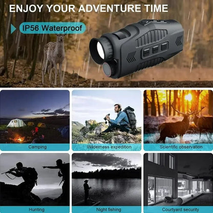 R11 Infrared Night Vision Monocular With 1080P Resolution 5X Digital Zoom And 300M Range 4