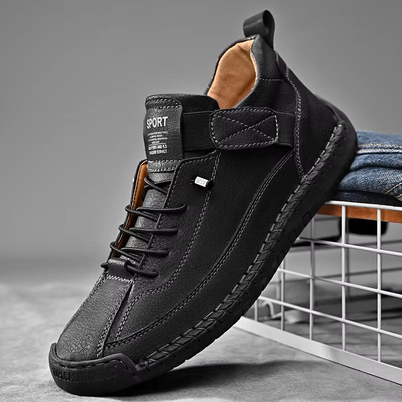 Handmade Leather Mens Loafers  Casual SlipOn Breathable Moccasins With Fashion Comfort 6