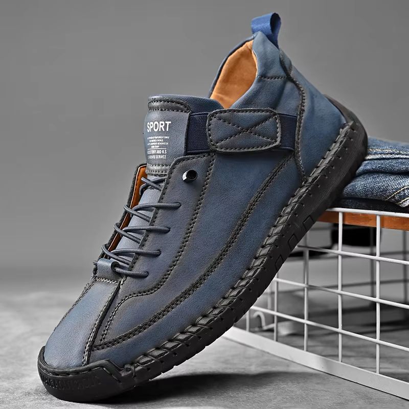 Handmade Leather Mens Loafers  Casual SlipOn Breathable Moccasins With Fashion Comfort 7