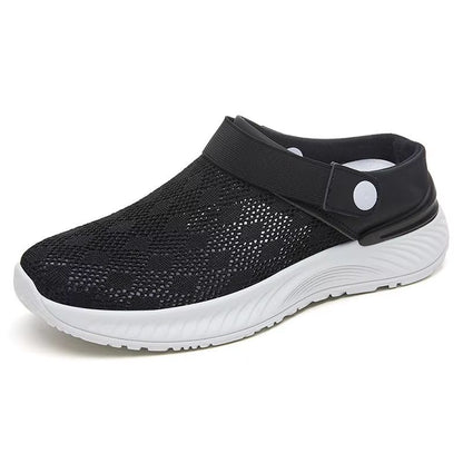 2025 Summer Womens Mesh SlipOn Slippers  Casual Breathable HalfSupport Shoes 6