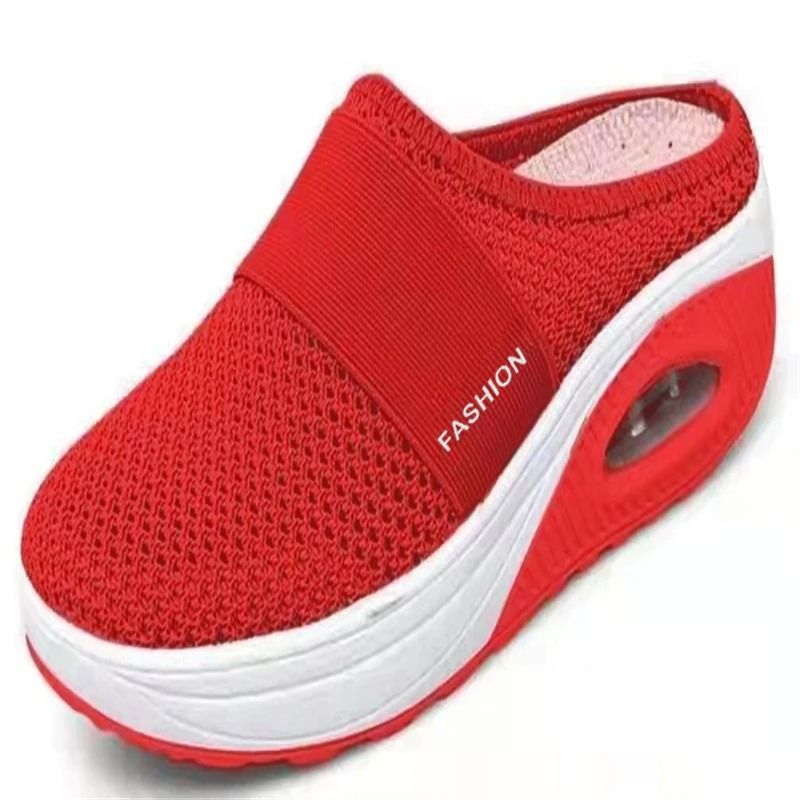 Women Wedge Sandals Open Toe Slip On Slippers 10