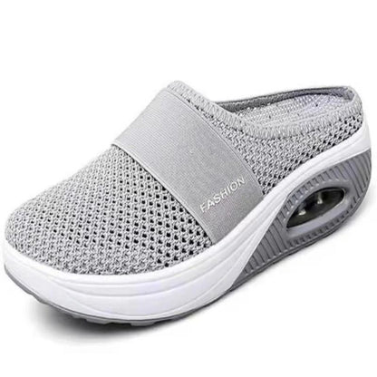 Women Wedge Sandals Open Toe Slip On Slippers 5
