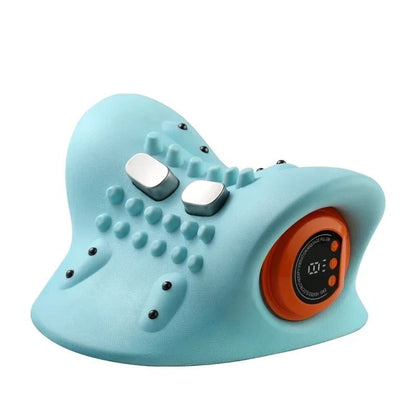 Electric Cervical Neck Massager With Traction Pillow And Acupoint Therapy 6