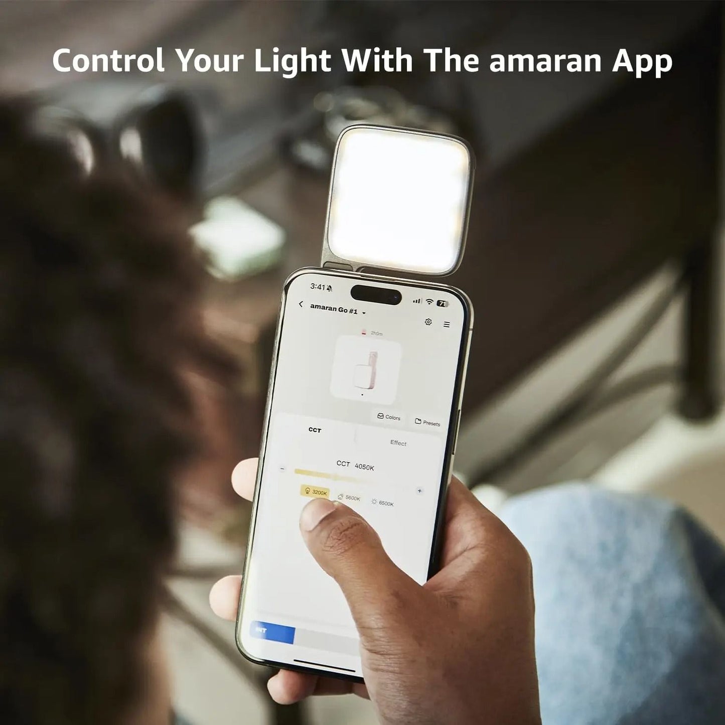 Magnetic Phone Selfie Light With Mirror Portable Rechargeable LED 5