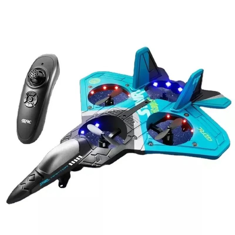 RC Fighter Jet Remote Control Glider Airplane With Gyroscope And Foam Design