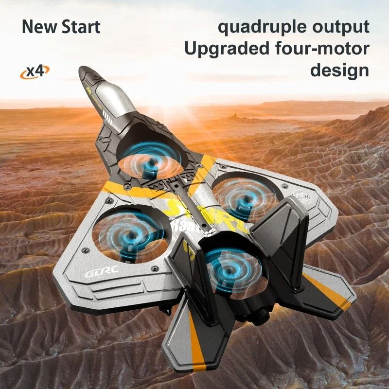 RC Fighter Jet Remote Control Glider Airplane With Gyroscope And Foam Design 4