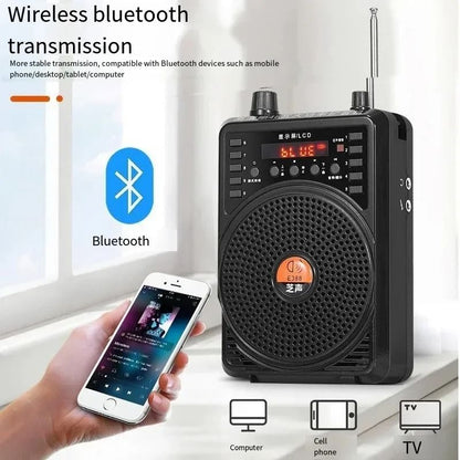 48W Teacher Microphone Speaker With Bluetooth Classroom Amplifier Wired Or Wireless 1