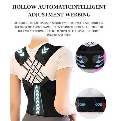 Back Posture Corrector Brace for Women, Shoulder Back Support Belt, breathable Posture Correction for Students Kid